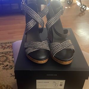 Cole Haan Jillian Wedge Sandal size 9 - Never worn